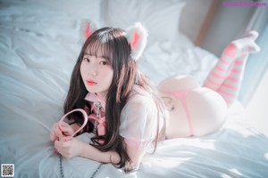 Myua 뮤아, [DJAWA] Catgirl in Pink Set.02