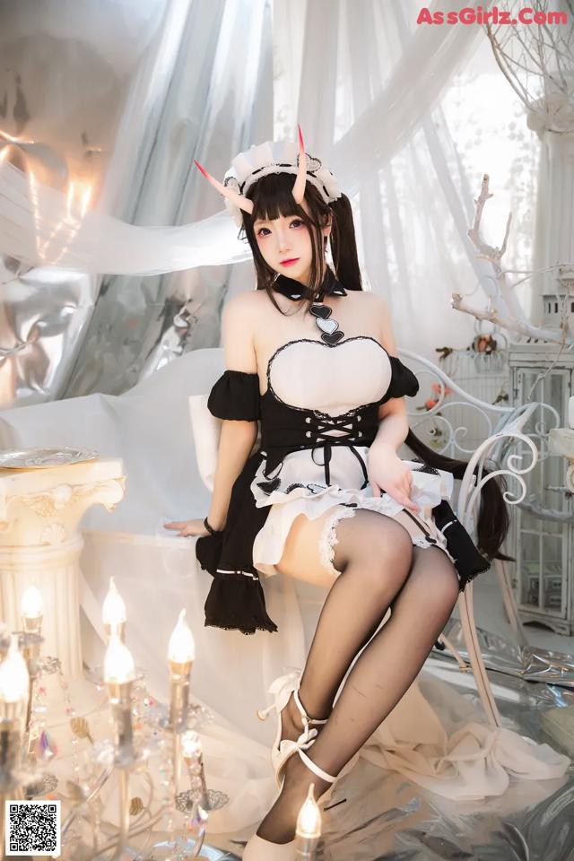 Coser@雪晴Astra (雪晴嘟嘟) Vol.041: 能代女仆 (60 photos) No.952514